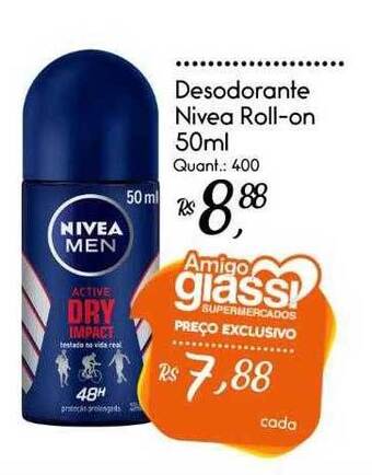 Giassi Supermercados Desodorante nivea roll-on oferta