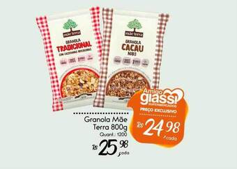 Giassi Supermercados Granola mãe terra oferta