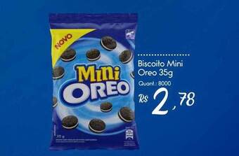 Giassi Supermercados Biscoito mini oreo oferta