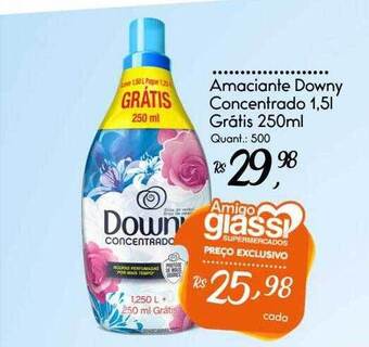 Giassi Supermercados Amaciante downy concentrado oferta