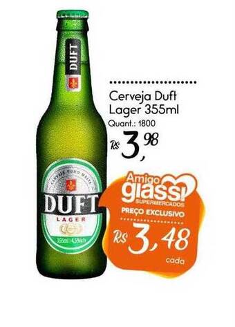 Giassi Supermercados Cerveja duft lager oferta