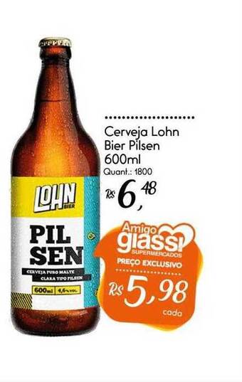 Giassi Supermercados Cerveja lohn bier pilsen oferta