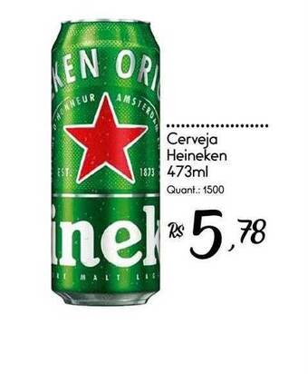Giassi Supermercados Cerveja heineken oferta