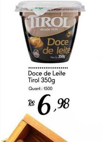 Giassi Supermercados Doce de leite tirol oferta