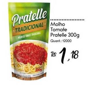 Giassi Supermercados Molho tomate pratelle oferta