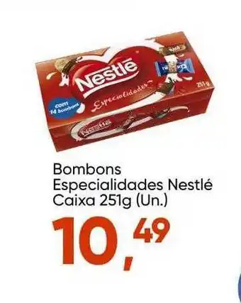 Imec Supermercados Bombons especialidades nestlé caixa oferta