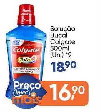 Imec Supermercados Solução bucal colgate oferta