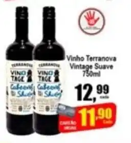 Higa's Supermercado Vinho Terranova Vintage Suave 750ml oferta
