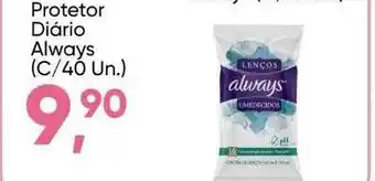 Imec Supermercados Protetor diário always c-40 oferta