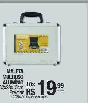 Milium Maleta multiuso alumínio powner oferta
