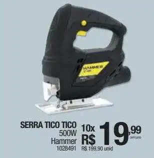 Milium Serra tico tico 500w hammer oferta