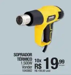 Soprador térmico 1.500w vonder