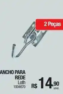 Gancho para rede loth