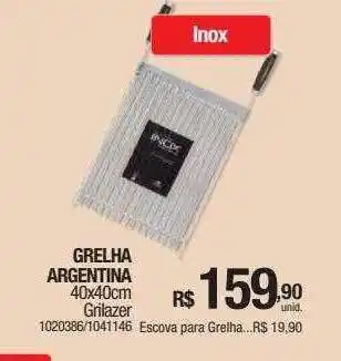 Grelha argentina grilazer
