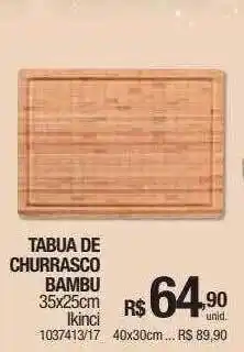 Milium Tabua de churrasco bambu ikinci oferta