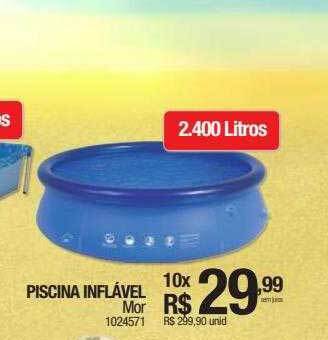 Milium Piscina inflável mor oferta