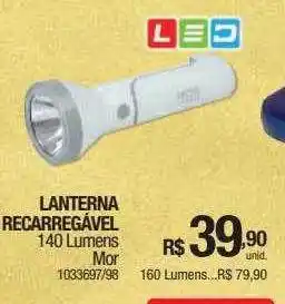 Milium Lanterna recarregável mor oferta