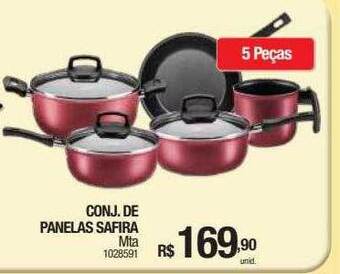 Milium Conj. de panelas safira mta oferta