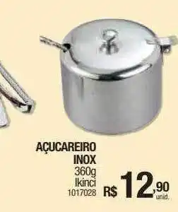 Milium Açúcareiro inox ikinci oferta