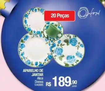 Milium Aparelho de jantar alice donna oferta
