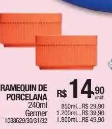 Ramequin de porcelana germer