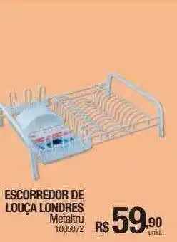 Escorredor de louça londres metaltru