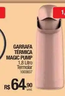 Milium Garrafa térmica magic pump termolar oferta