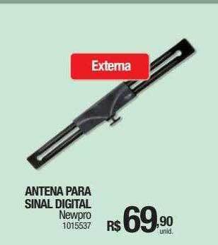 Antena para sinal digital newpro