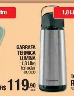 Garrafa térmica lumina