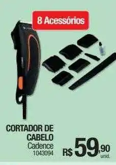 Milium Cortador de cabelo cadence oferta