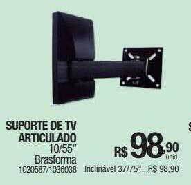 Milium Suporte de tv articulado brasforma oferta