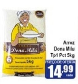 Higa's Supermercado Arroz Dona Milu Tp1 Pct 5kg oferta