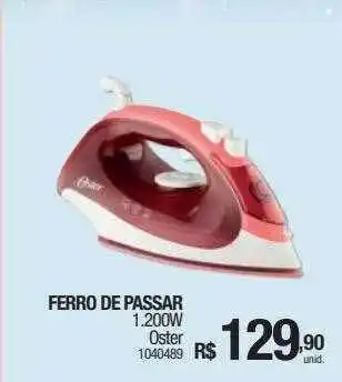 Ferro de passar oster