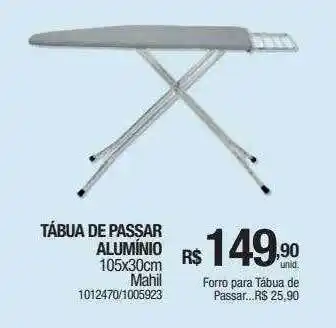 Milium Tábua de passar alumínio mahil oferta