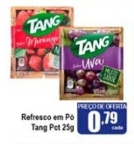Higa's Supermercado Refresco em po Tang pct 25g oferta