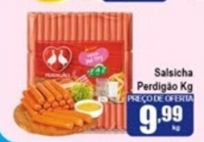 Higa's Supermercado Salsicha Perdigao 1kg oferta