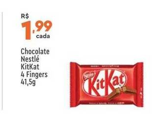 Supper Rissul Chocolate nestlé kitkat 4 fingers oferta
