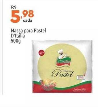 Supper Rissul Massa para pastel d'itália oferta
