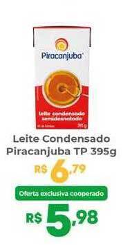 Coocerqui Leite condensado piracanjuba tp oferta