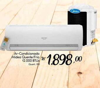Ar-condicionado midea quente frio 12.000 btus