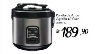 Giassi Supermercados Panela de arroz agratto c visor oferta