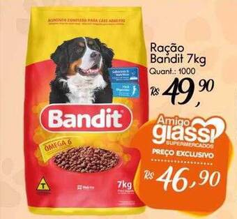 Giassi Supermercados Ração bandit oferta