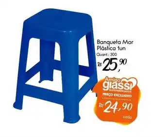 Giassi Supermercados Banqueta mor plástica 1 oferta