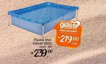Piscina mor infantil 1000l