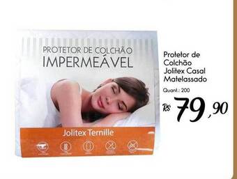 Giassi Supermercados Protetor de colchão jolitex casal matelassado oferta
