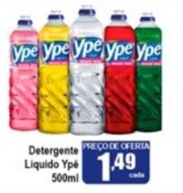 Higa's Supermercado Detergente Liquido Ype 500ml oferta