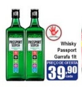 Whisky Passport Garrafa 1L