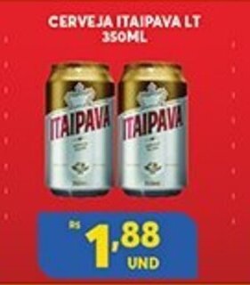 Atacadão Centro Sul Cerveja Itaipava lata 350ml oferta