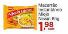Macarrao Instantaneo Miojo Nissin 85g