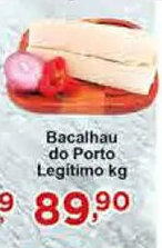 Rossi Supermercado Bacalhau do Porto Legitimo 1kg oferta